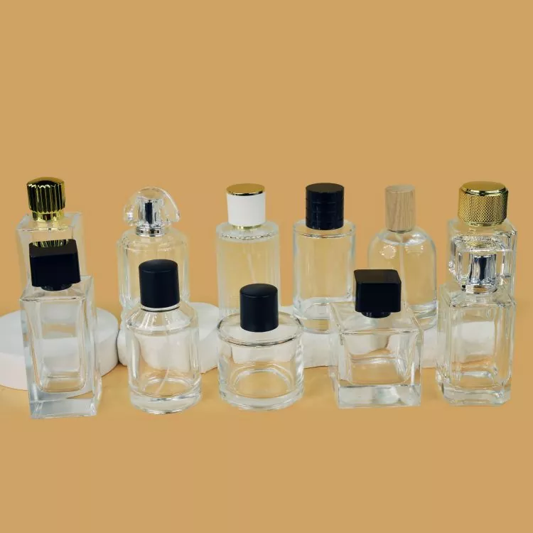 Frascos de perfume de 100ml com bombas